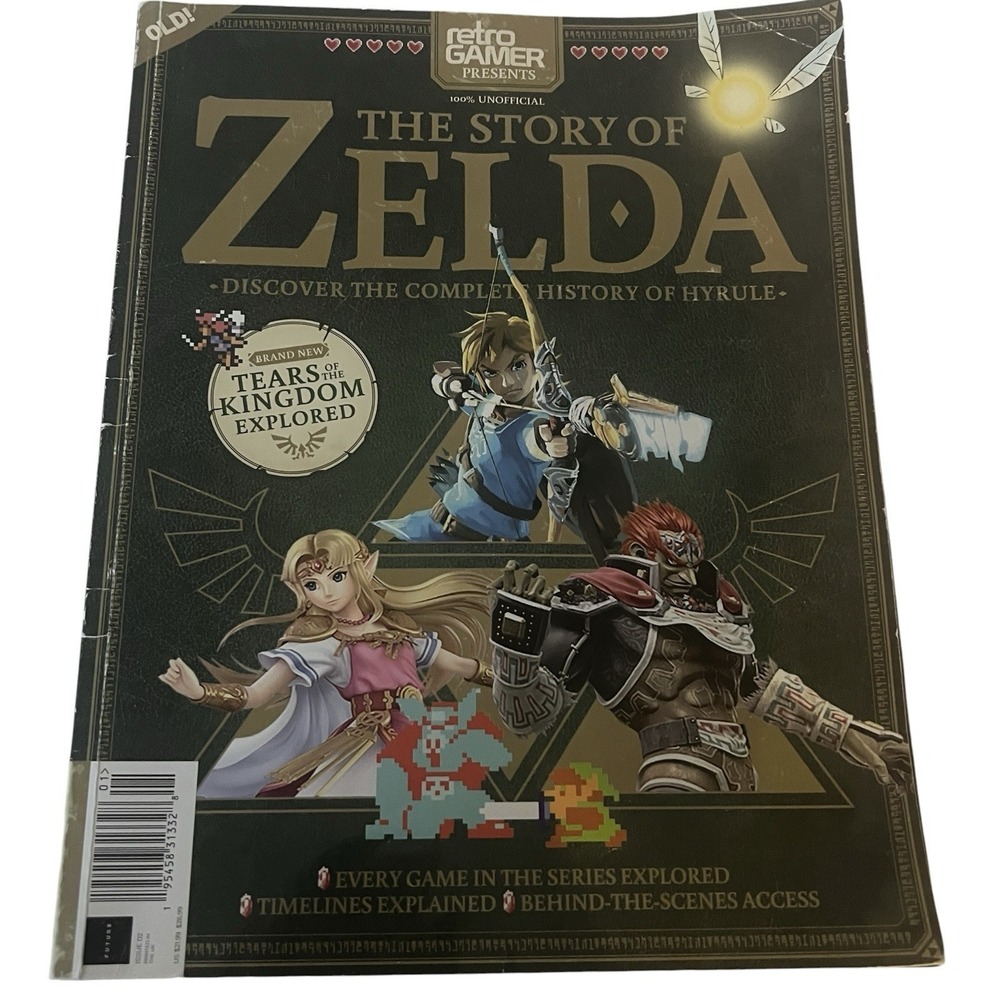 2024 STORY Of ZELDA Complete History Of Hyrule TEARS OF KINGDOM Exp RETRO GAMER